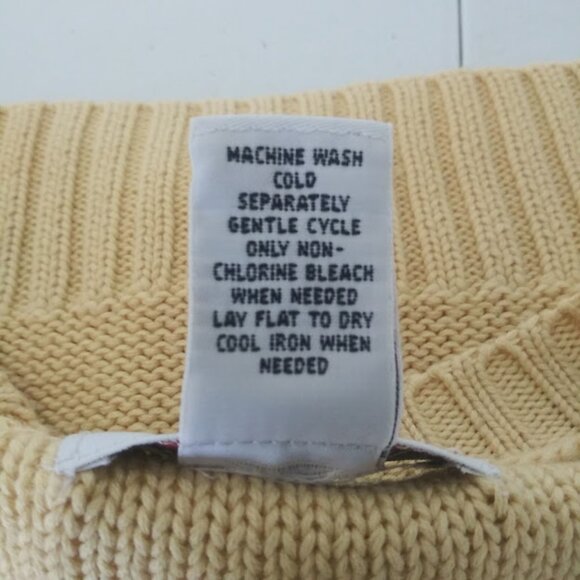 Westbound women's size M yellow cardigan knit sweater - Picture 14 of 15